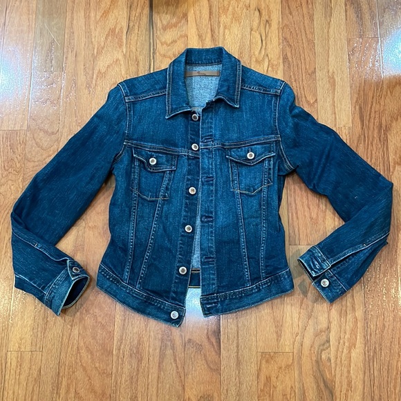 FRX Clothing Jackets & Blazers - FRX Clothing Women’s Jean Jacket Size Medium Blue Fitted waist Made in USA